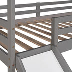Cama alta Twin Pine con tobogán