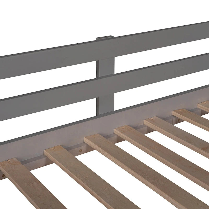 Cama alta Twin Pine con tobogán