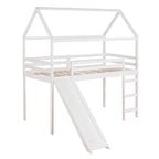 Cama alta Twin Pine con tobogán