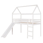 Cama alta Twin Pine con tobogán