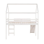Cama alta Twin Pine con tobogán