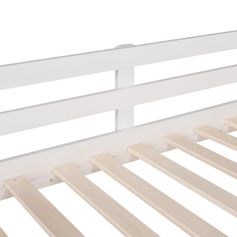 Cama alta Twin Pine con tobogán
