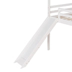 Cama alta Twin Pine con tobogán