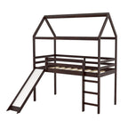 Cama alta Twin Pine con tobogán